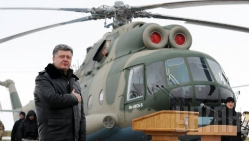 Петро Порошенко привітав військовослужбовців з Днем ЗСУ