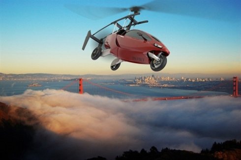 Создан гибрид автомобиля и вертолета