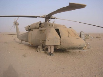 Армия США учится садить вертолеты вслепую