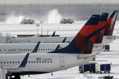 В США отменено более 600 авиарейсов из-за надвигающегося снежного шторма