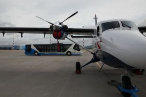 В Украину прибыл первый самолет с гуманитарной помощью от ЕС