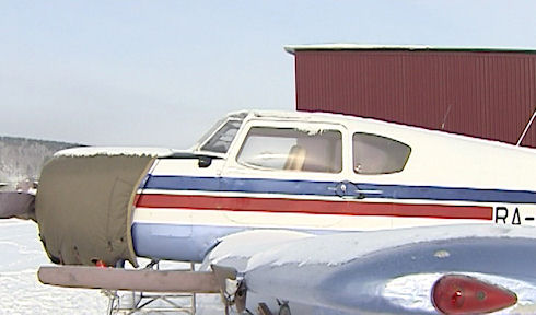 Самолет Як-18Т арестовали за долги