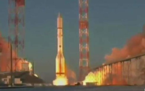 Россия запустила ракету Протон-М (ВИДЕО)