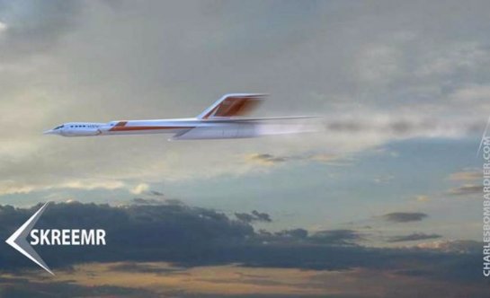 Новый сверхзвуковой самолёт сможет пересечь Атлантику менее чем за час