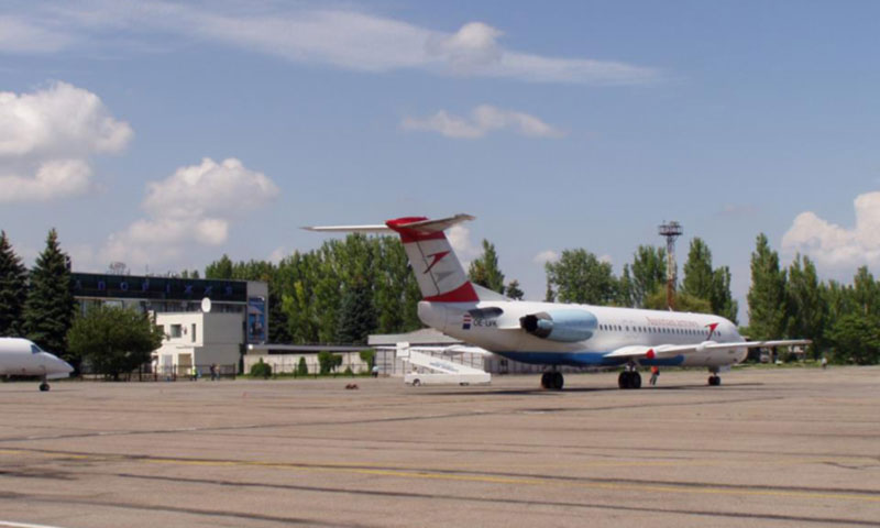 За полгода аэропорт Запорожье увеличил пассажиропоток на треть