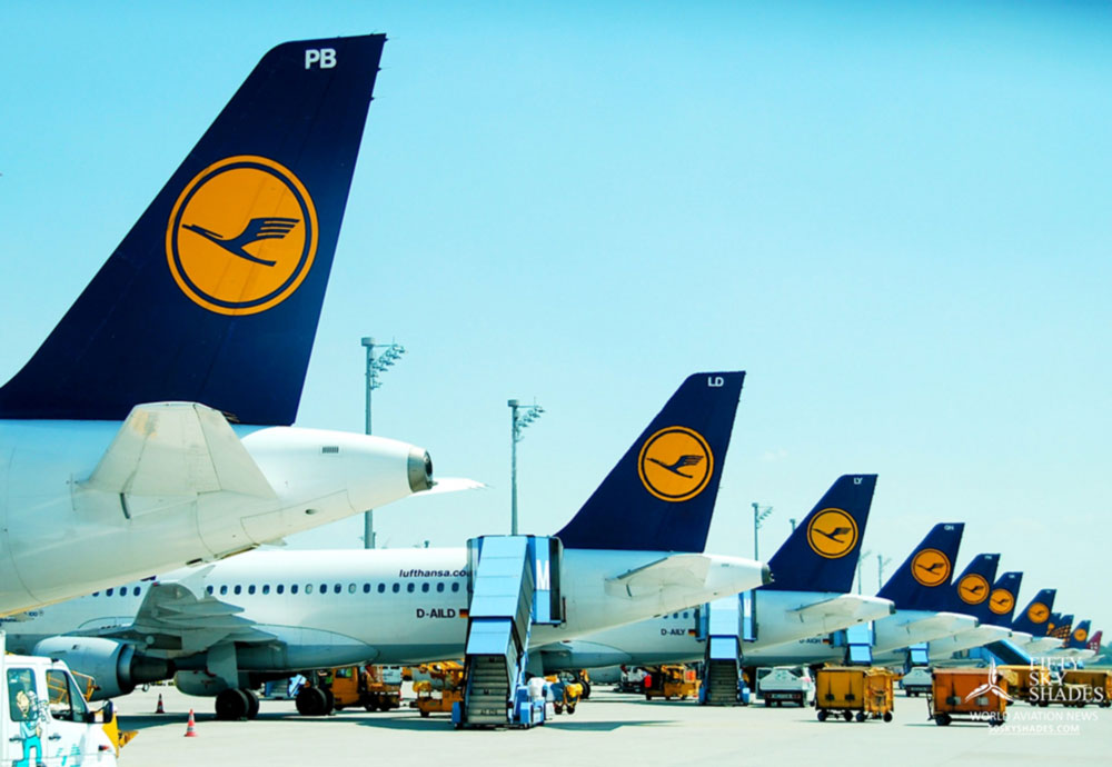 Lufthansa Group за 8 месяцев увеличила пассажиропоток на украинских направлениях