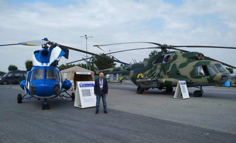 Мотор Сич представляет модернизированные вертолеты на MSPO 2018