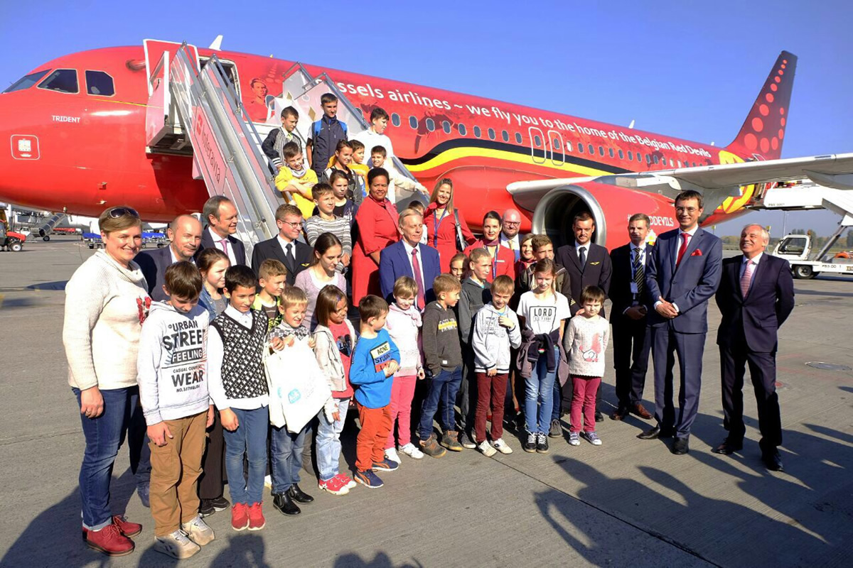 Авиакомпания Brussels Airlines соединяет Киев с Брюсселем