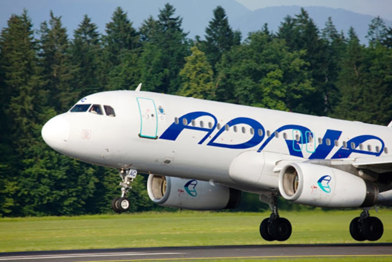 Adria Airways прекращает полеты в Киев