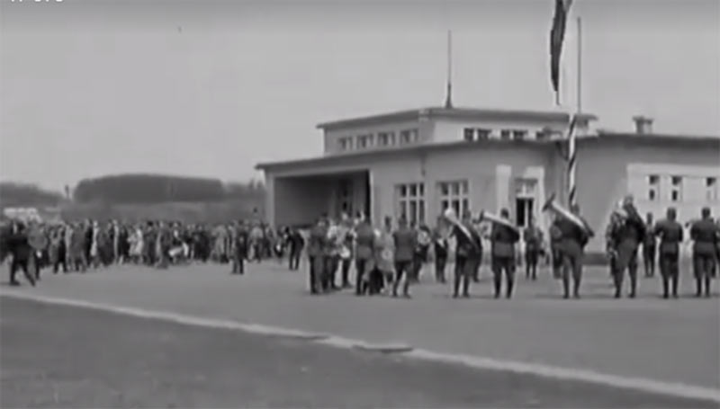 Как открывали Ужгородский аэропорт в 1929 году (видео)