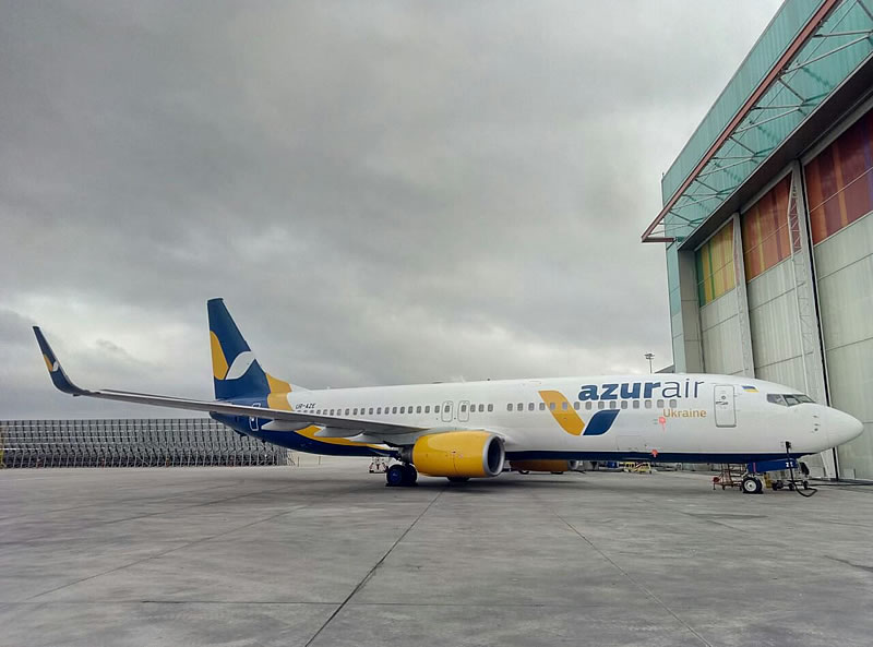 Azur Air Ukraine ждет новый борт