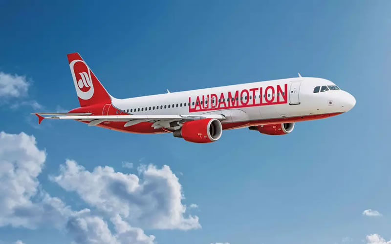 Лоукост Laudamotion открывает рейс Киев - Вена