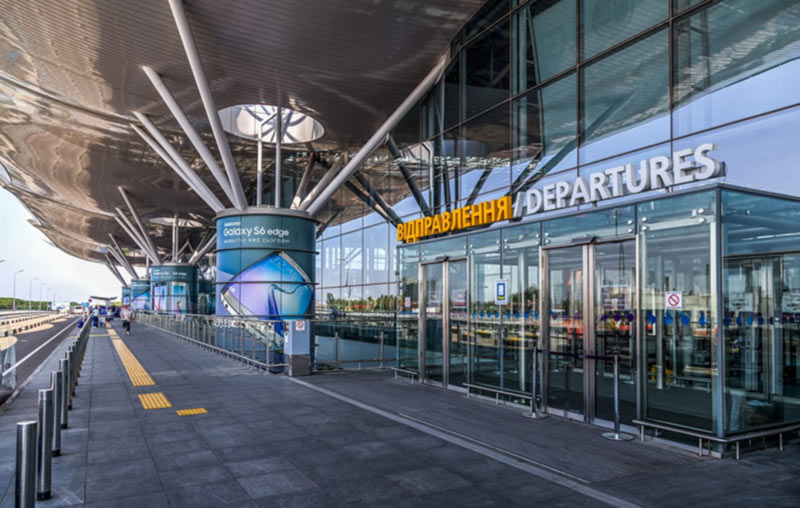 В терминале D аэропорта «Борисполь» достроили трансферную зону