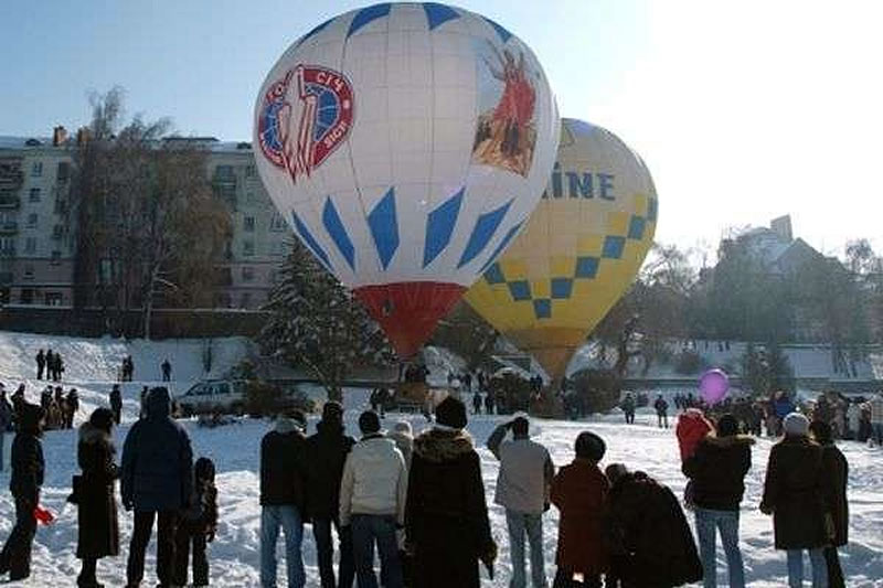 В Тернополе начался фестиваль воздушных шаров