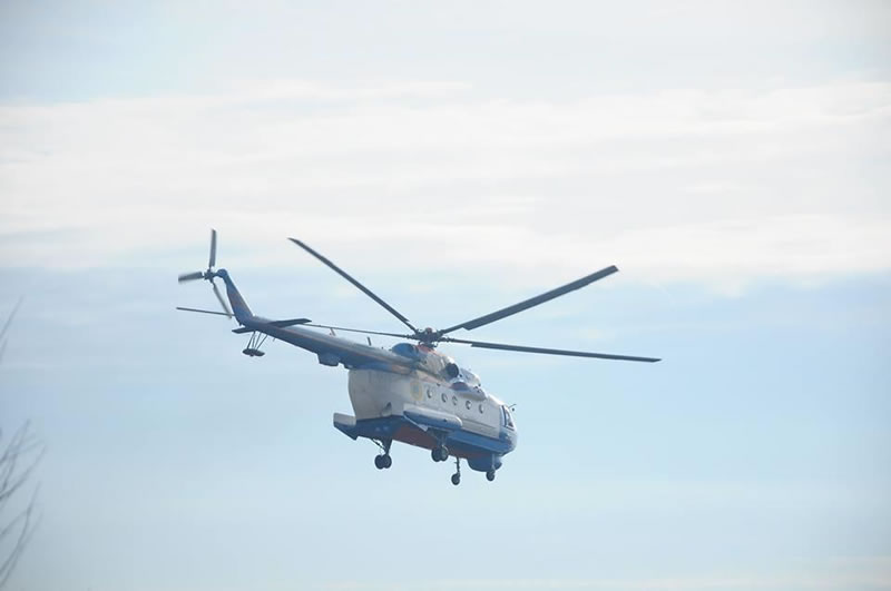 Николаевские морские пехотинцы учились десантироваться с вертолета