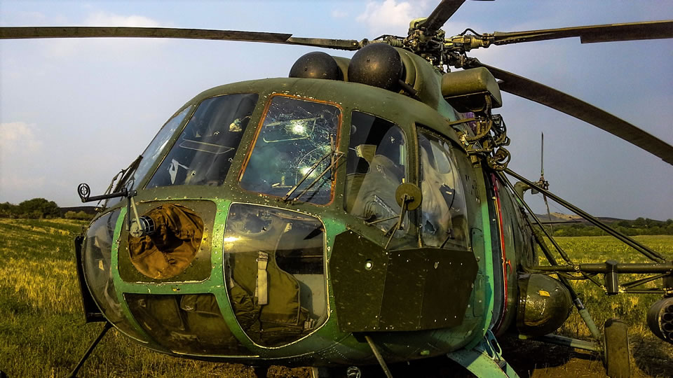 Легендарный борт №90: подбитый на Донбассе вертолет снова в строю