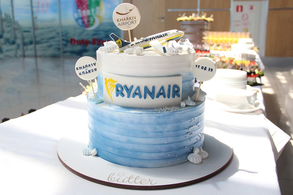 Запуск первого рейса от Ryanair Харьков-Краков