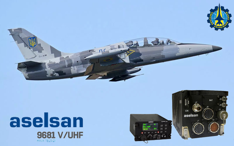 Самолет Л-39 ВСУ прошел успешные испытания с радиостанциями Aselsan