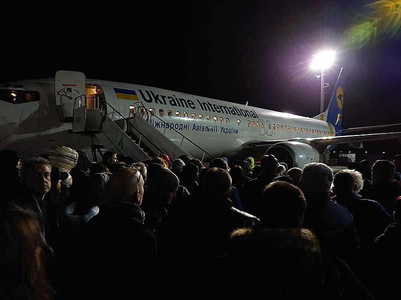 Украинцы стали чаще летать на самолетах