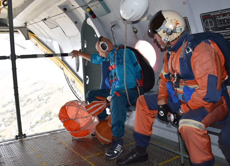 В Одессе прошли тренировочные сборы авиационных спасателей