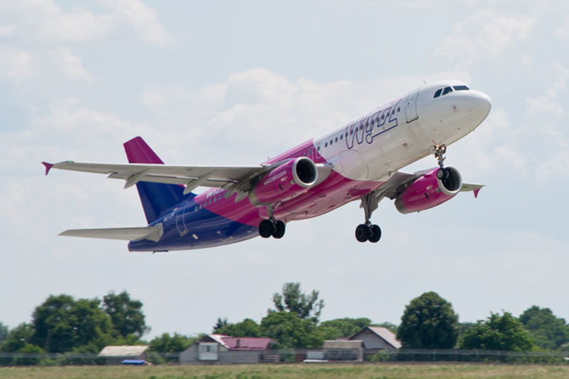 WIZZ AIR начала продажу билетов на летние рейсы 2020 года из Украины