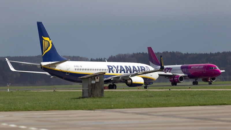 Wizz Air не боится конкуренции с Ryanair в Украине