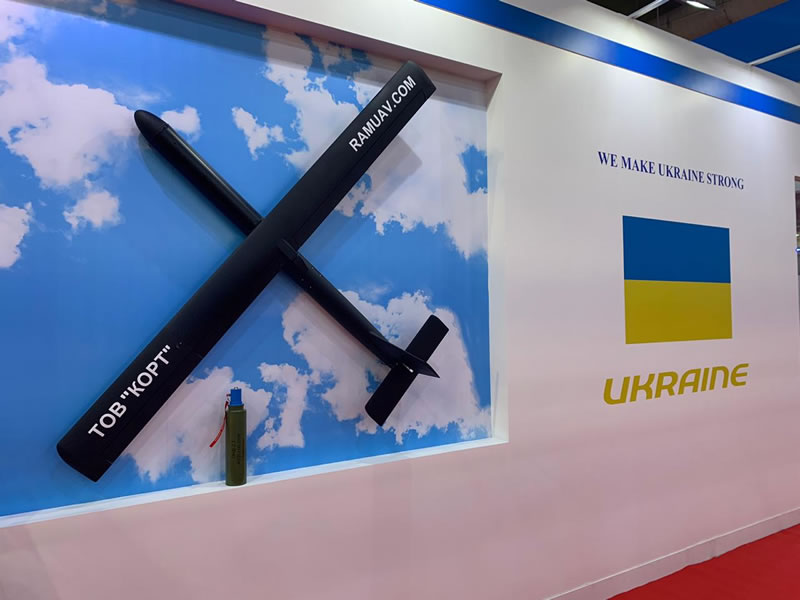 Украинские БПЛА были представлены в Кувейте