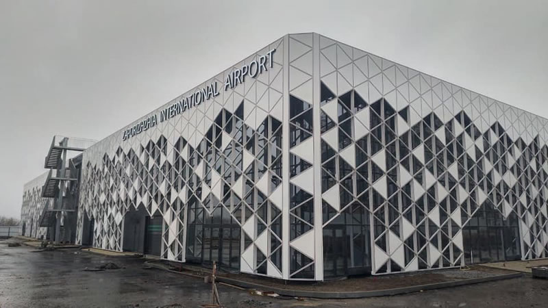 Новый терминал в запорожском аэропорту должны открыть к Новому Году