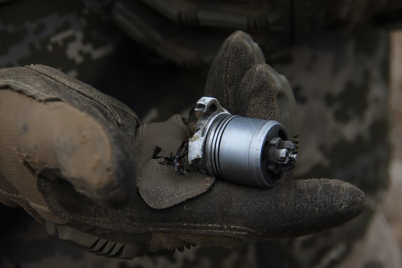 На Донбассе уничтожили вражеский беспилотник, сбрасывающий гранаты