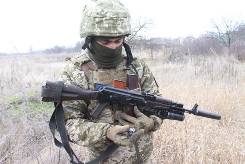 На Донбассе уничтожили вражеский беспилотник, сбрасывающий гранаты