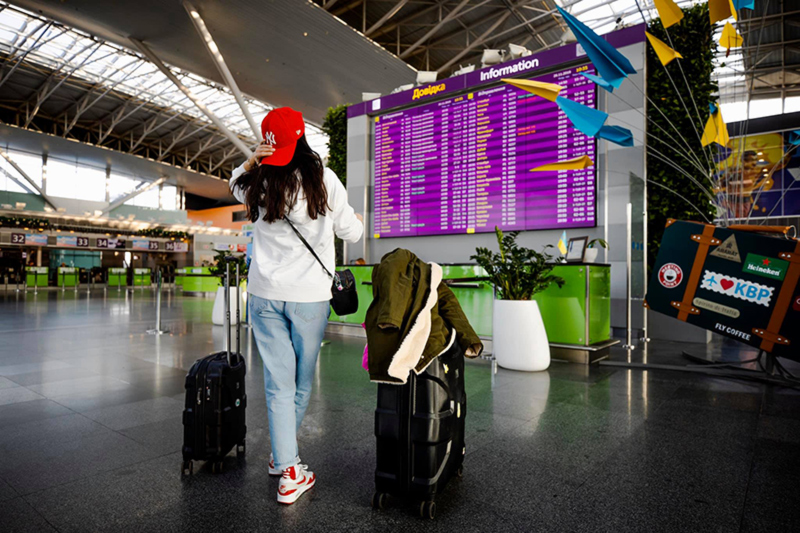 Аэропорт Борисполь за год увеличил пассажиропоток на 21%