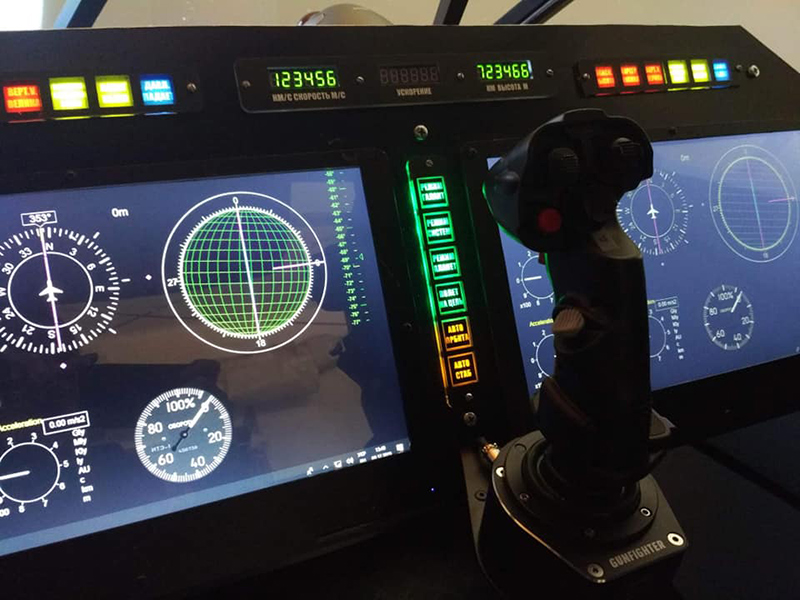 В музее космонавтики запустили симулятор космического корабля