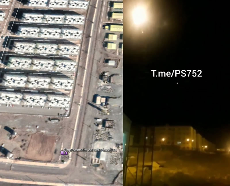 Появилось видео попадания ракеты в "Боинг" МАУ