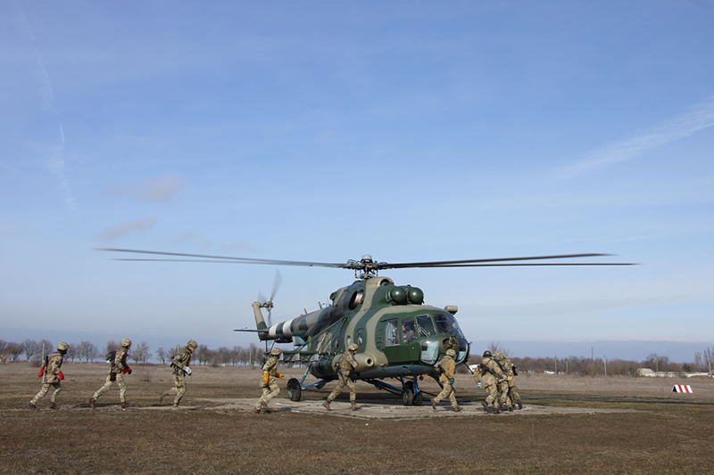 В Одесской области десантировались разведчики