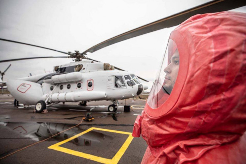 На Буковине заступил на дежурство санитарный вертолет