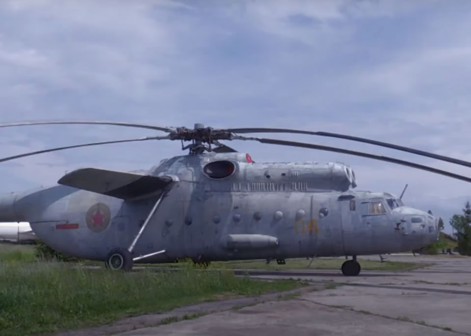 В Полтавском Музее тяжелой бомбардировочной авиации появился Ми-6