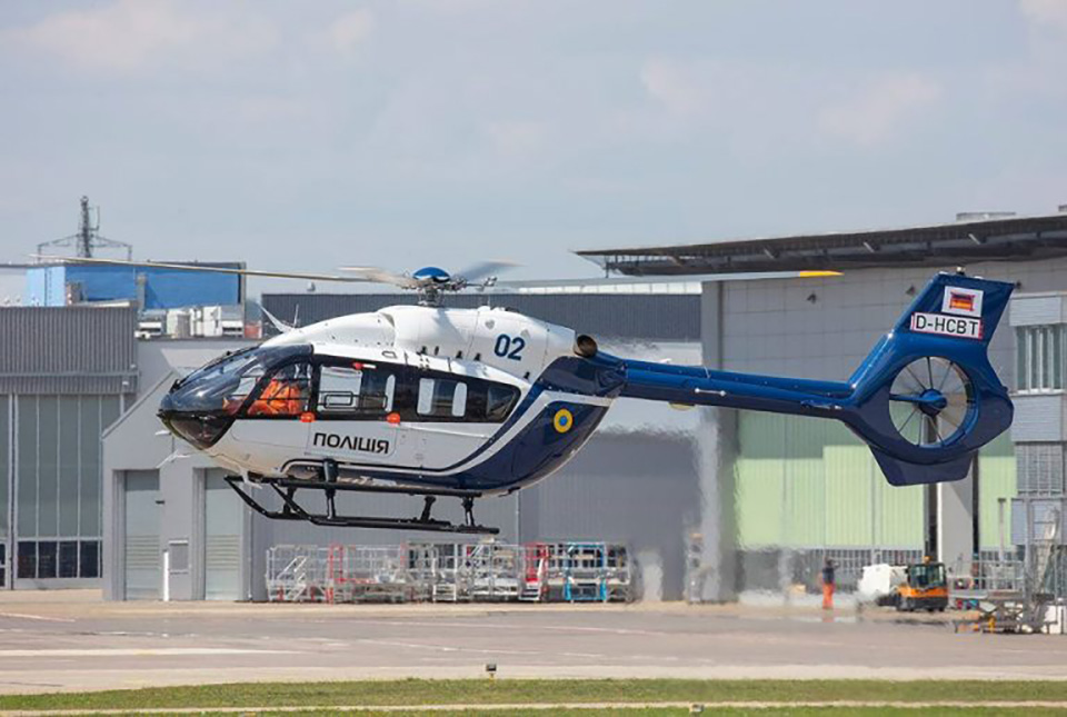 Изготовлен второй вертолет Н145 для Украины