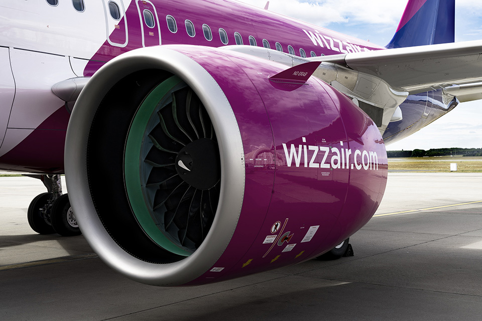 Wizz Air разрабатывает новые инициативы по экономии топлива с целью уменьшения загрязнения воздуха