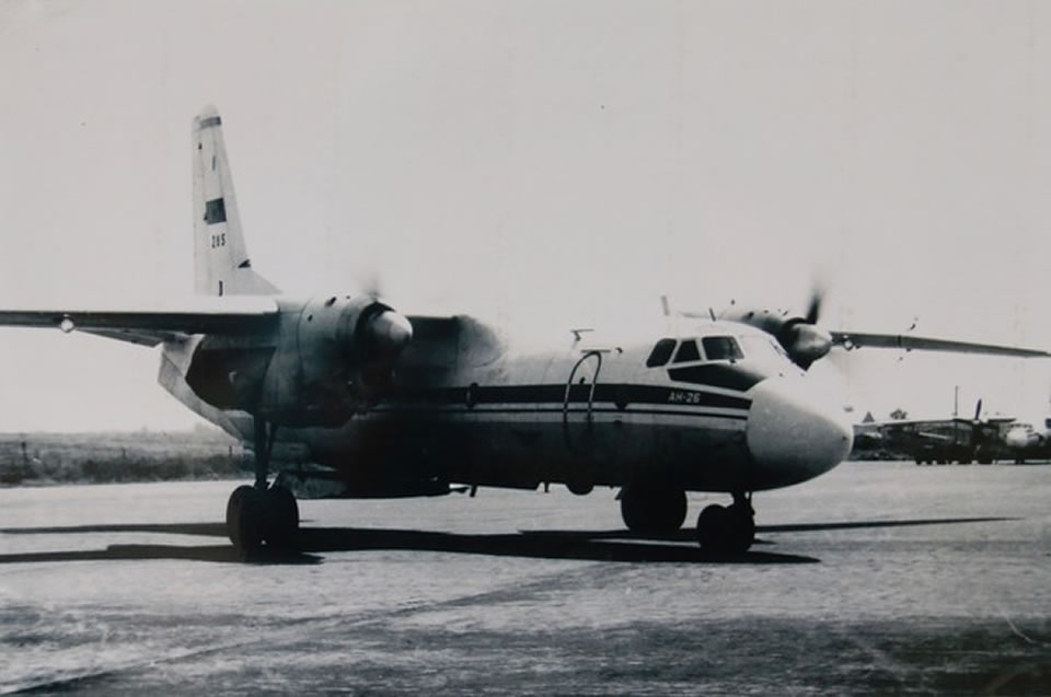 Самолет Ан-26 № 285 до крушения