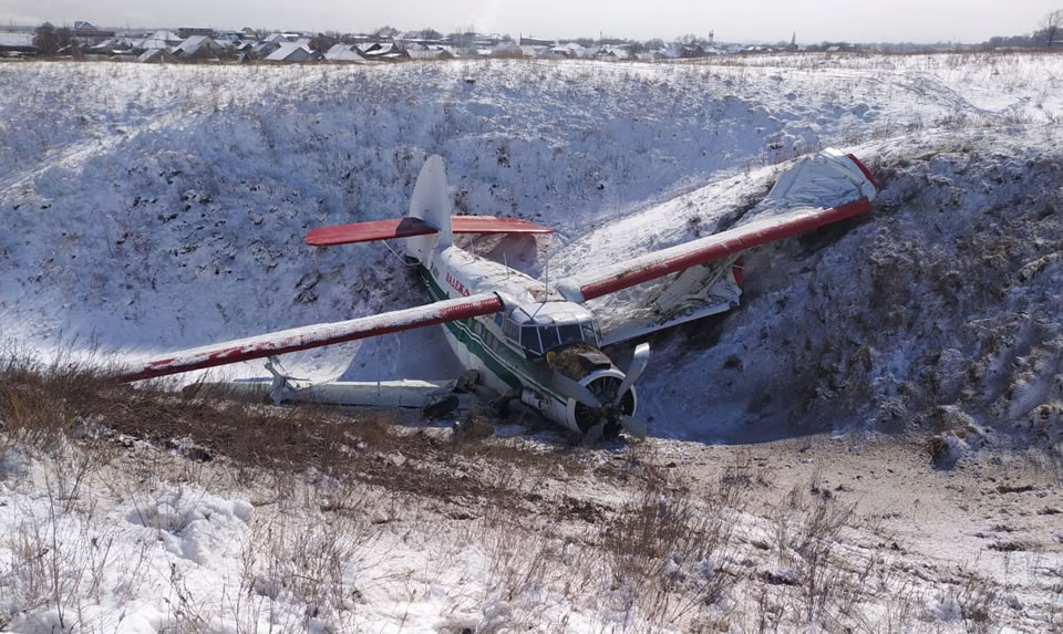 В Казахстане потерпел крушение самолет Ан-2
