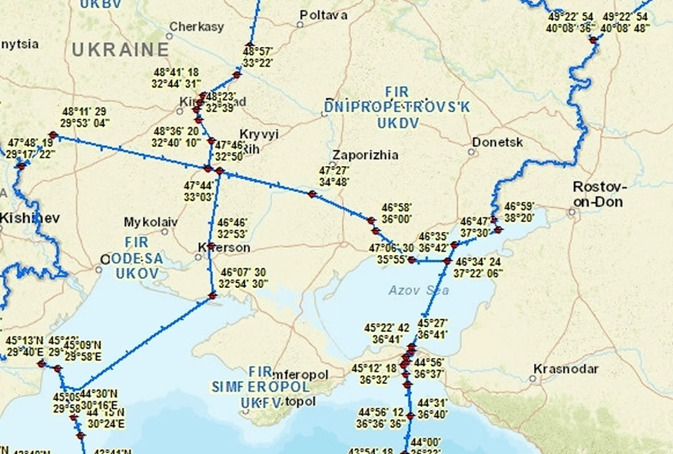 Авиакомпания из ОАЭ выплатила Украине 3,7 млн грн штрафа за полеты вблизи Крыма